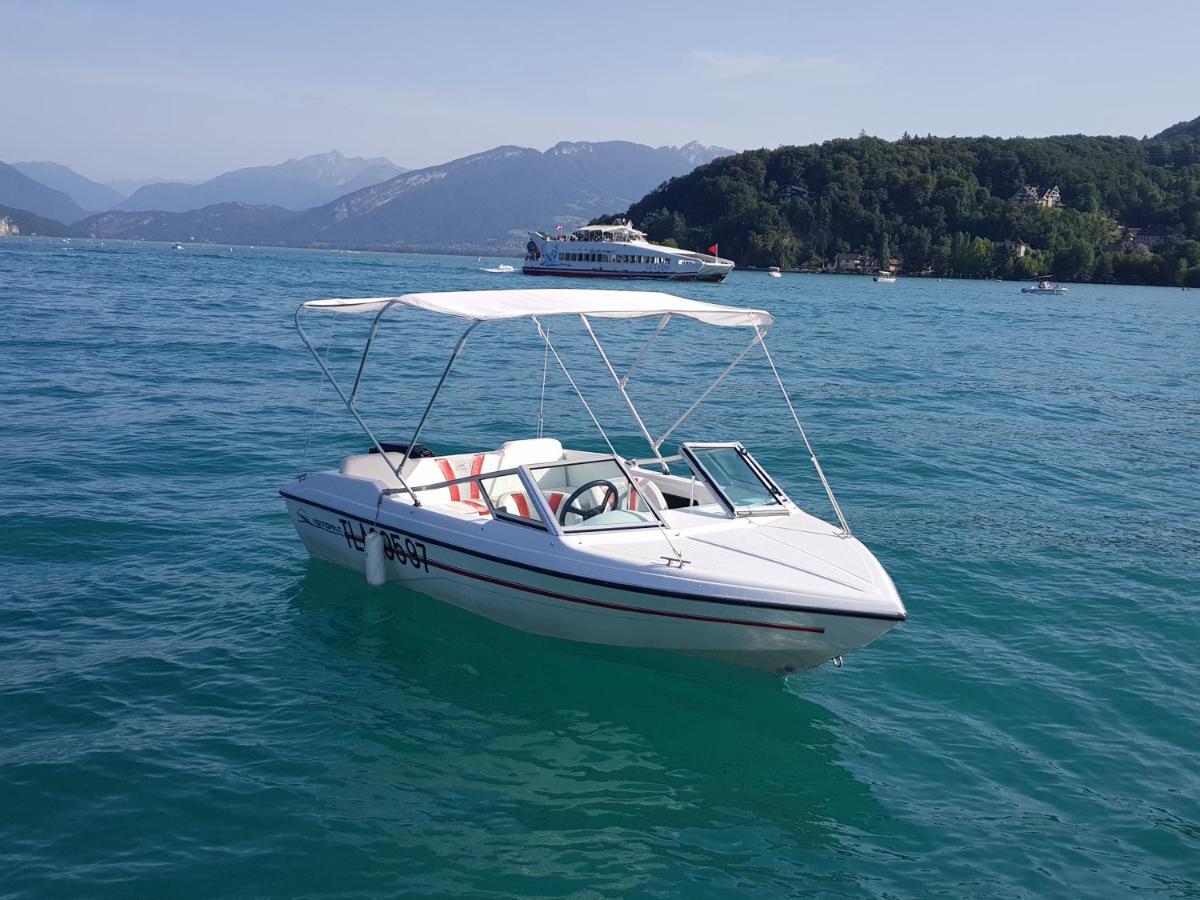 Ferienwohnung T3 Avec Vue Sur Le Lac D'Annecy Veyrier-du-Lac Exterior foto